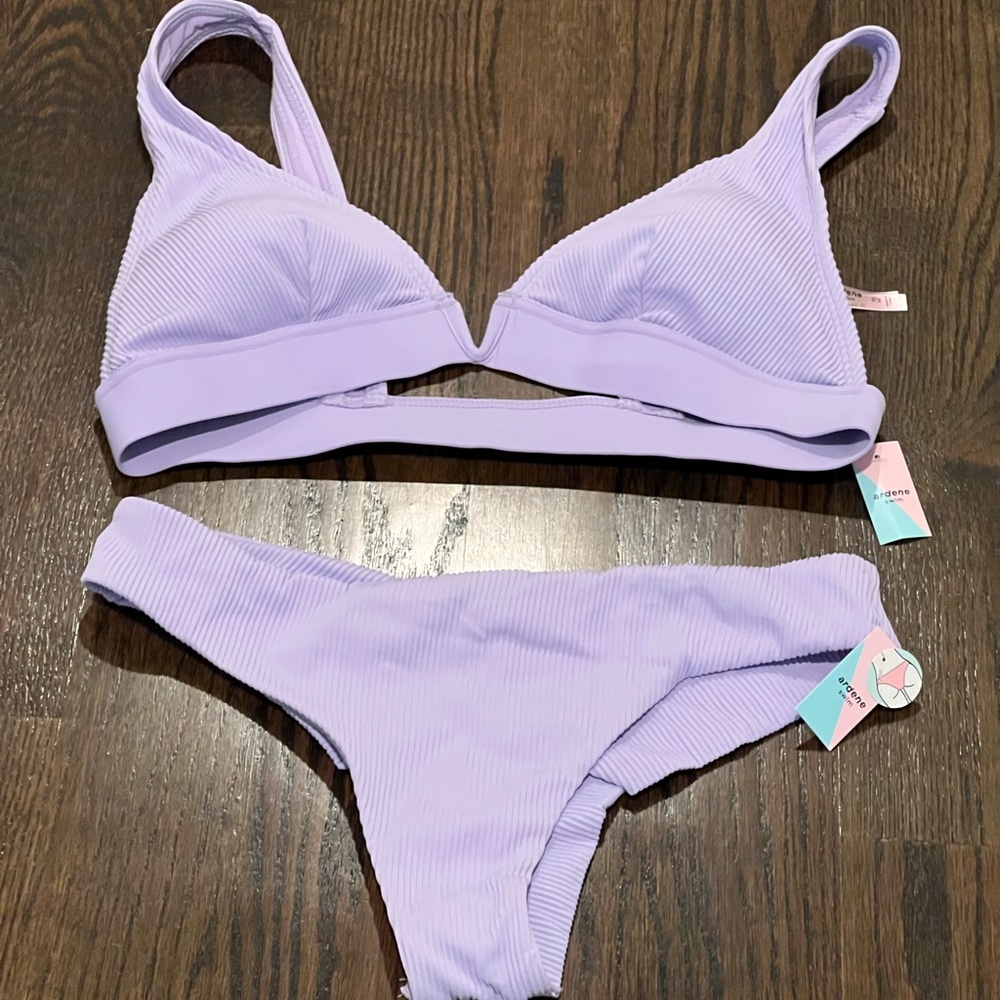 Ardene lavender bikin nwt medium